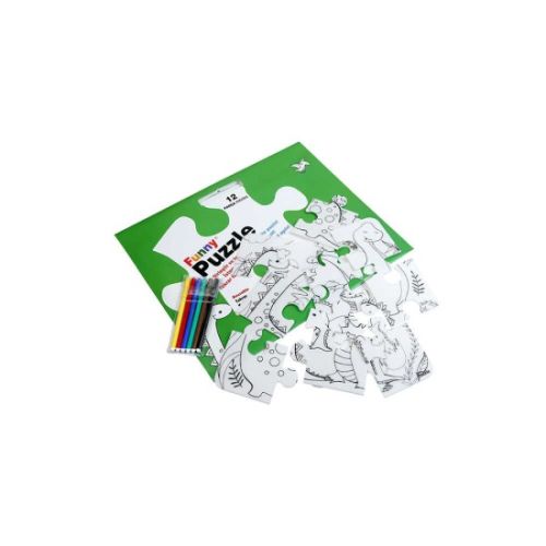 Funny mat puzzle era dinozaurilor 12 piese sfu3120